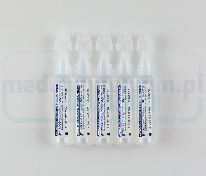 Sól fizjologiczna NaCL 0,9% roztwór chlorku sodu, 5 x 5ml